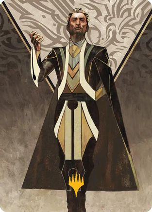 Ral Zarek, Guest Lecturer Art Card (Gold-Stamped Planeswalker Symbol) (ASSOS-027) - Art Series: Secrets of Strixhaven | Grognard Games