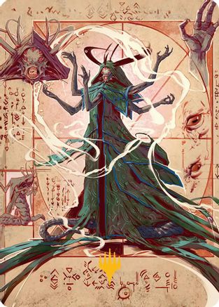 Tragedy Feaster Art Card (Gold-Stamped Planeswalker Symbol) (ASSOS-030) - Art Series: Secrets of Strixhaven | Grognard Games