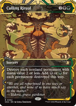 Culling Ritual (SOA-062) - Secrets of Strixhaven: Mystical Archive Foil | Grognard Games