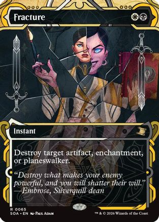 Fracture (SOA-065) - Secrets of Strixhaven: Mystical Archive Foil | Grognard Games