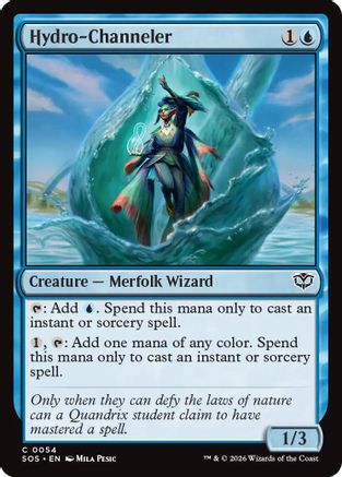 Hydro-Channeler (SOS-054) - Secrets of Strixhaven Foil | Grognard Games