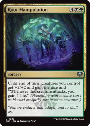 Root Manipulation (SOS-222) - Secrets of Strixhaven Foil | Grognard Games