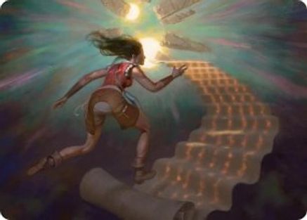 Pursue the Past Art Card (ASSOS-022) - Art Series: Secrets of Strixhaven | Grognard Games