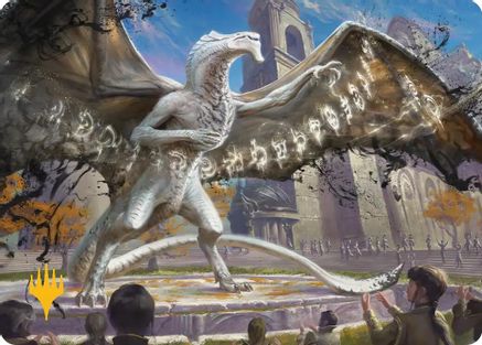 Silverquill, the Disputant Art Card (Gold-Stamped Planeswalker Symbol) (ASSOS-023) - Art Series: Secrets of Strixhaven | Grognard Games