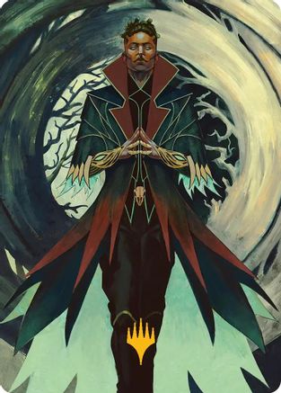 Professor Dellian Fel Art Card (Gold-Stamped Planeswalker Symbol) (ASSOS-028) - Art Series: Secrets of Strixhaven | Grognard Games