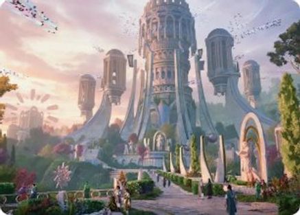 Command Tower Art Card (ASSOS-039) - Art Series: Secrets of Strixhaven | Grognard Games