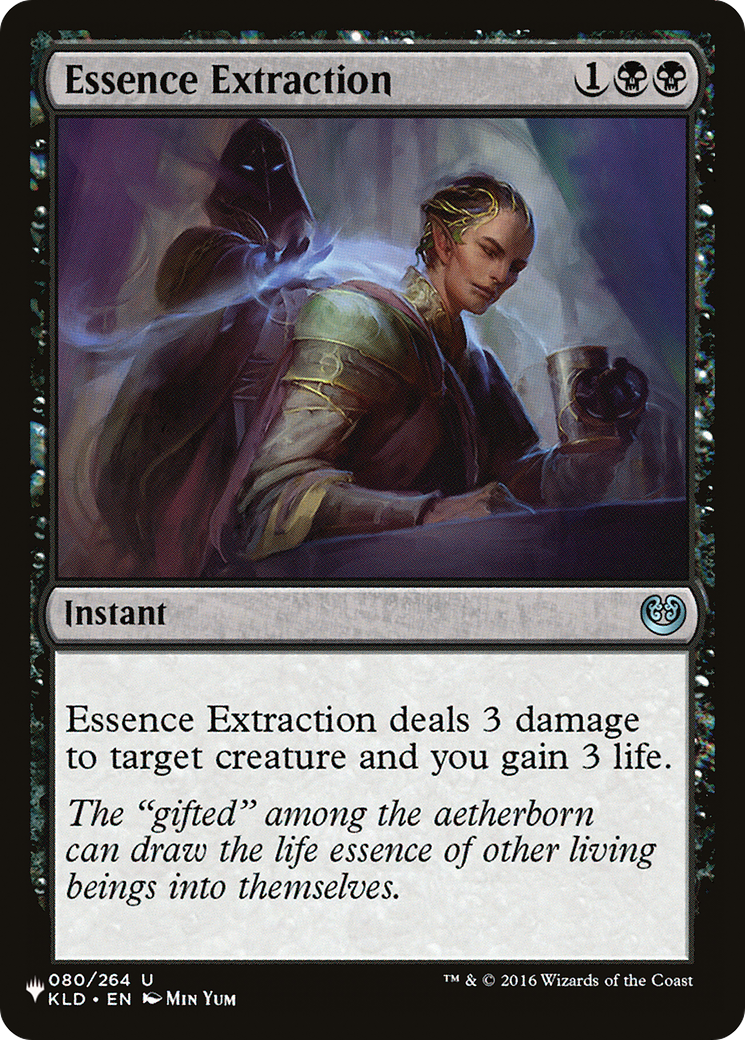 Essence Extraction [The List] | Grognard Games