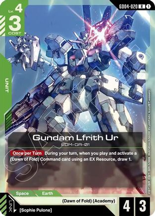 Gundam Lfrith Ur - Phantom Aria (GD04-020) Holofoil | Grognard Games