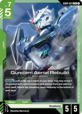 Gundam Aerial Rebuild - Phantom Aria (GD04-024) | Grognard Games