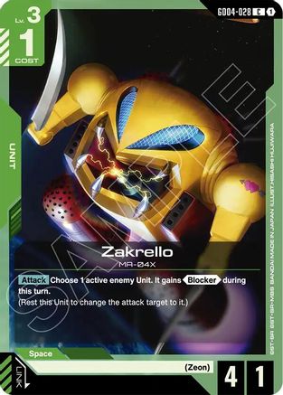 Zakrello - Phantom Aria (GD04-028) | Grognard Games