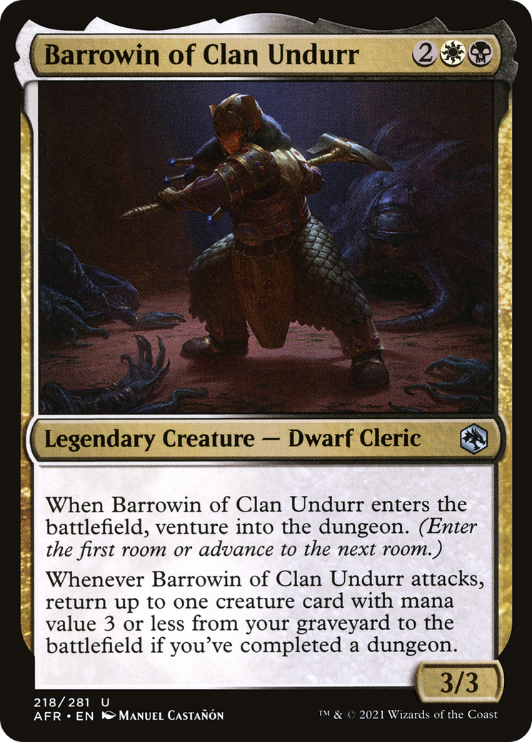 Barrowin of Clan Undurr [Dungeons & Dragons: Adventures in the Forgotten Realms] | Grognard Games