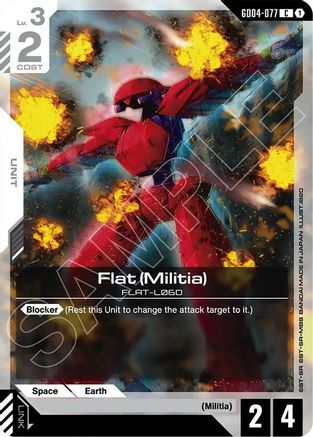 Flat (Militia) - Phantom Aria (GD04-077) | Grognard Games