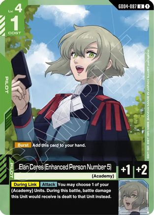 Elan Ceres (Enhanced Person Number 5) - Phantom Aria (GD04-087) | Grognard Games