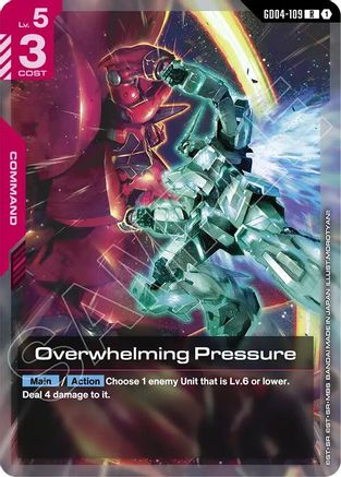 Overwhelming Pressure - Phantom Aria (GD04-109) Holofoil | Grognard Games