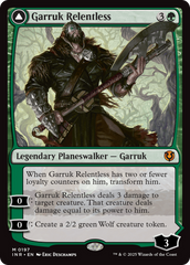Garruk Relentless // Garruk, the Veil-Cursed [Innistrad Remastered] | Grognard Games