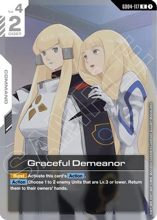 Graceful Demeanor - Phantom Aria (GD04-117) Holofoil | Grognard Games