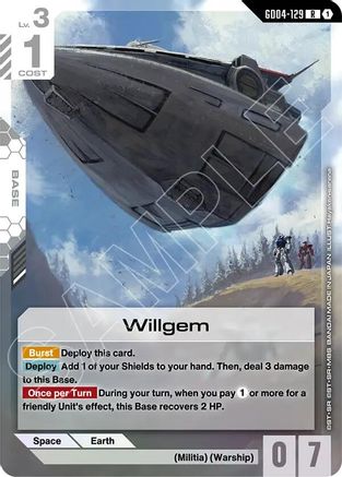 Willgem - Phantom Aria (GD04-129) Holofoil | Grognard Games