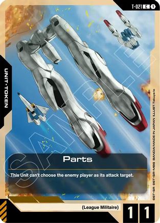 Parts - Phantom Aria (T-021) | Grognard Games