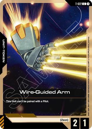 Wire-Guided Arm - Phantom Aria (T-022) | Grognard Games