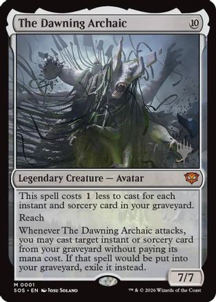 The Dawning Archaic (PPSOS-001) - Promo Pack: Secrets of Strixhaven Foil | Grognard Games