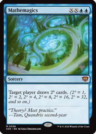 Mathemagics (PPSOS-058) - Promo Pack: Secrets of Strixhaven Foil | Grognard Games