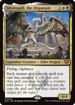 Silverquill, the Disputant (PPSOS-226) - Promo Pack: Secrets of Strixhaven Foil | Grognard Games