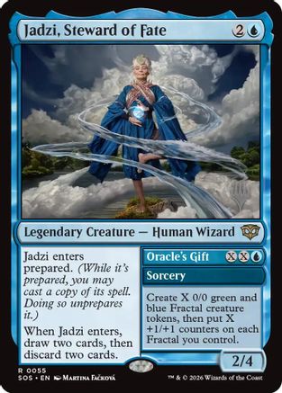 Jadzi, Steward of Fate (PPSOS-055) - Promo Pack: Secrets of Strixhaven Foil | Grognard Games
