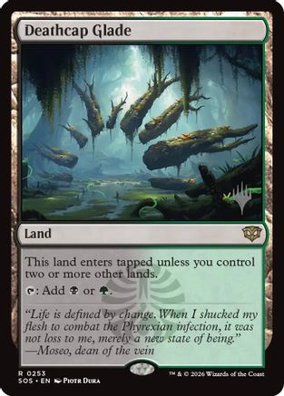 Deathcap Glade (PPSOS-253) - Promo Pack: Secrets of Strixhaven | Grognard Games