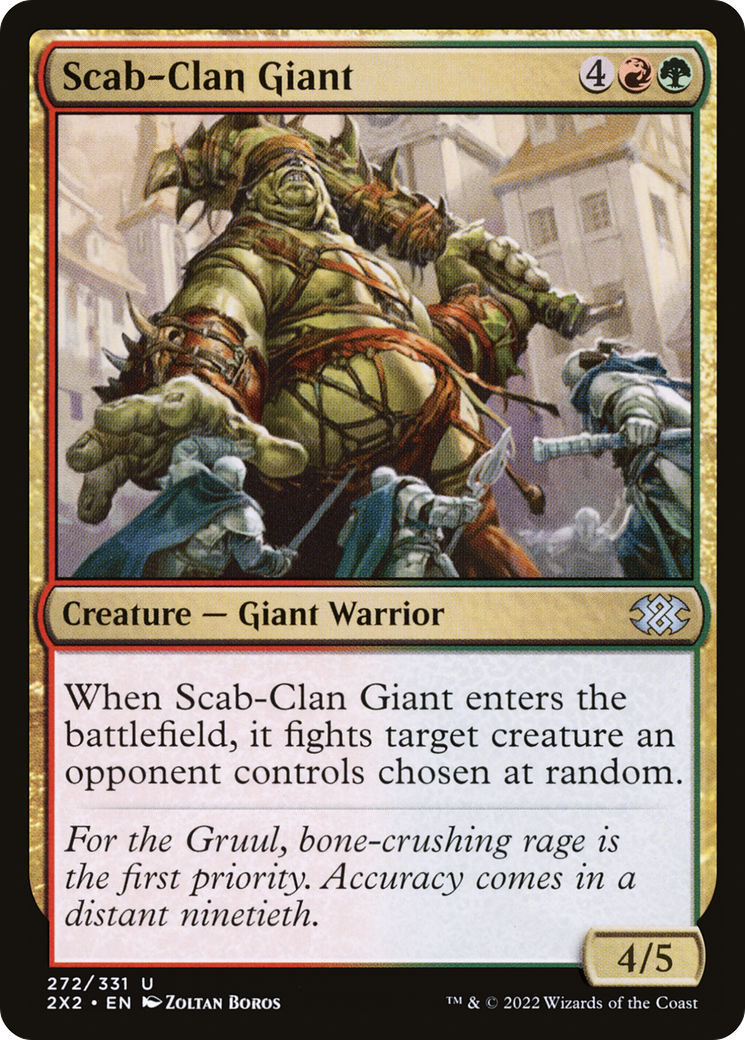 Scab-Clan Giant [Double Masters 2022] | Grognard Games