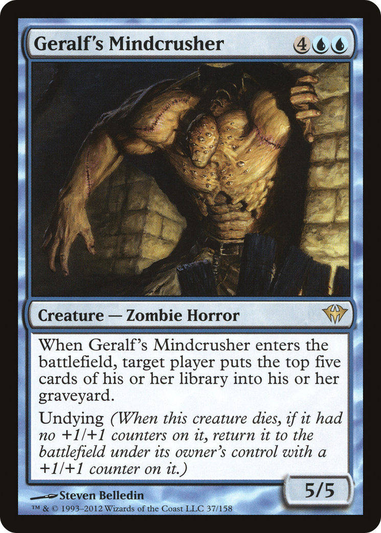 Geralf's Mindcrusher [Dark Ascension] | Grognard Games