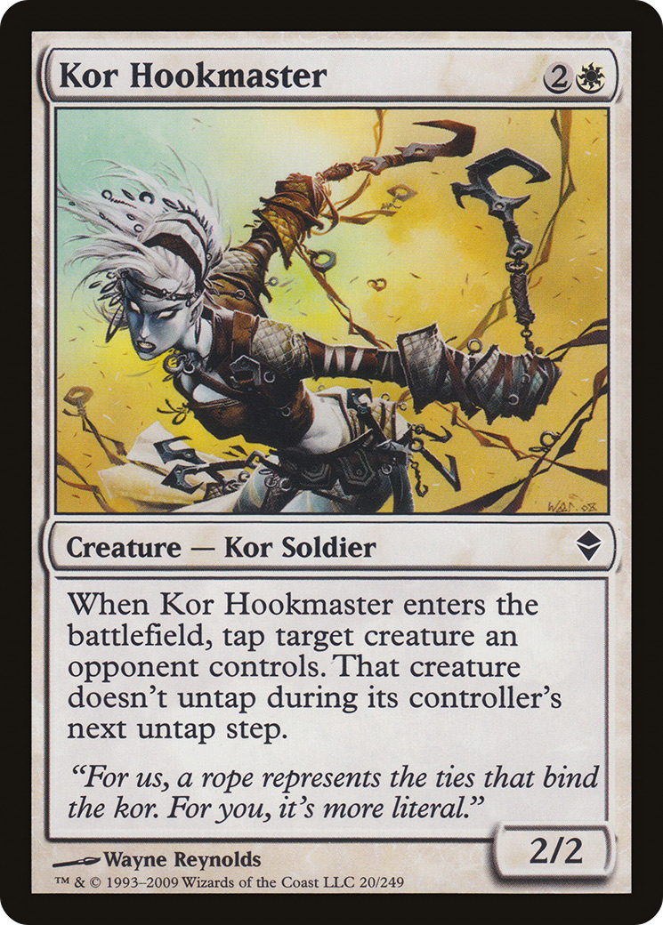Kor Hookmaster [Zendikar] | Grognard Games