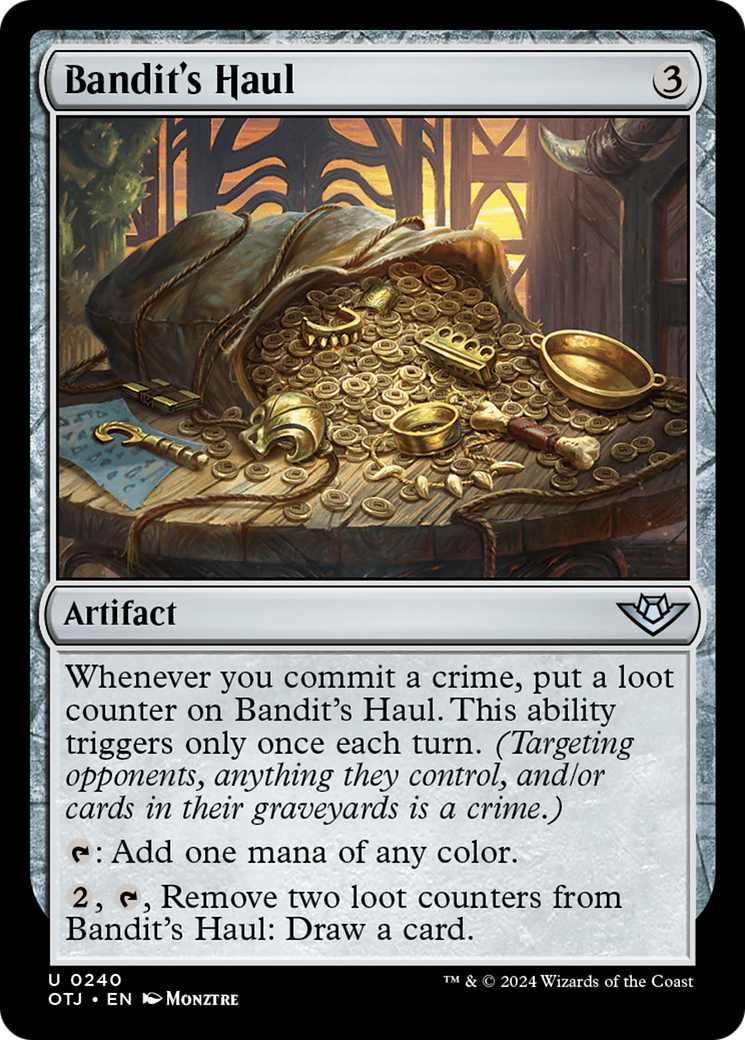 Bandit's Haul (OTJ-240) - Outlaws of Thunder Junction Foil | Grognard Games