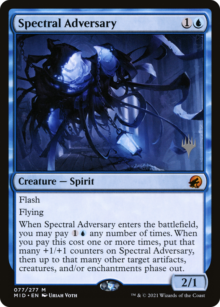 Spectral Adversary (Promo Pack) [Innistrad: Midnight Hunt Promos] | Grognard Games