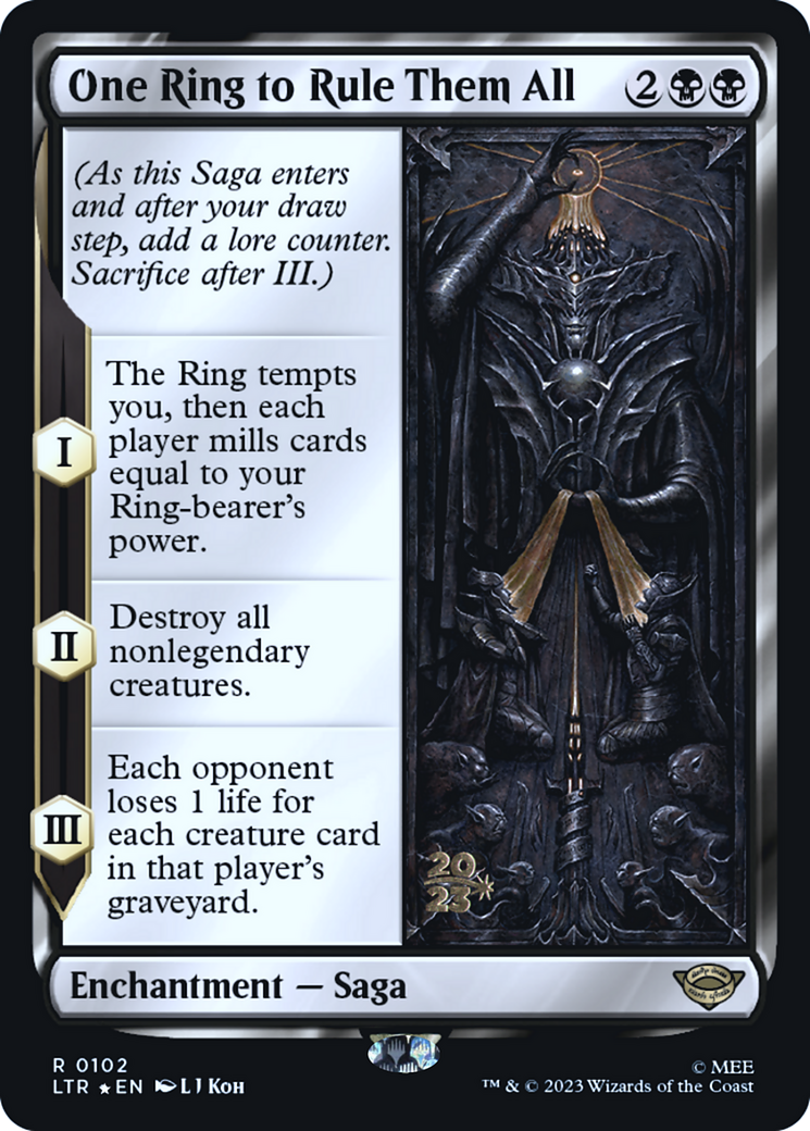 One Ring to Rule Them All [The Lord of the Rings: Tales of Middle-Earth Prerelease Promos] | Grognard Games