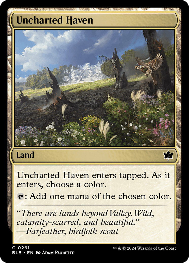 Uncharted Haven [Bloomburrow] | Grognard Games