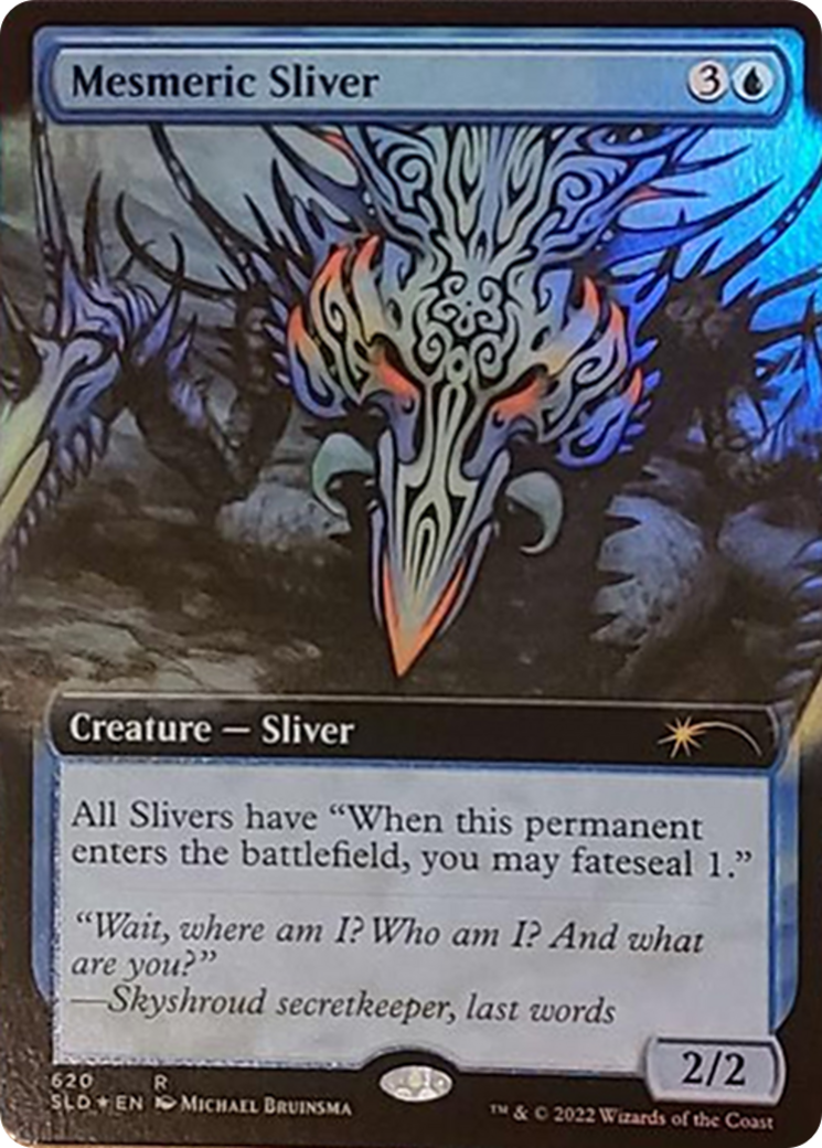 Mesmeric Sliver (Extended Art) [Secret Lair Drop Series] | Grognard Games