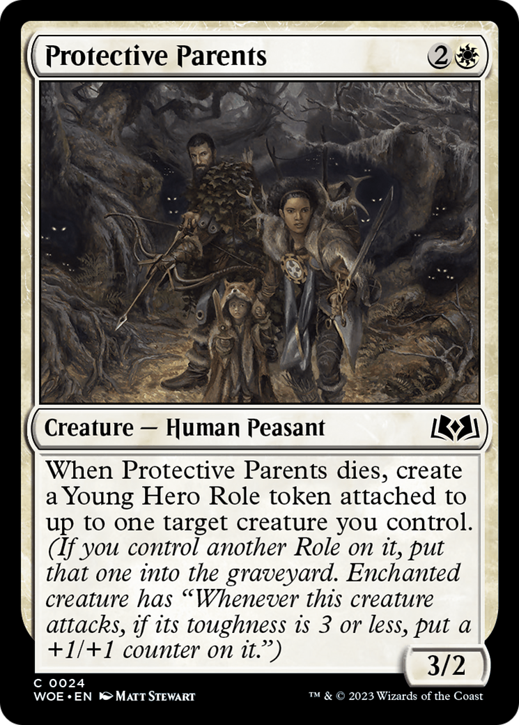 Protective Parents [Wilds of Eldraine] | Grognard Games