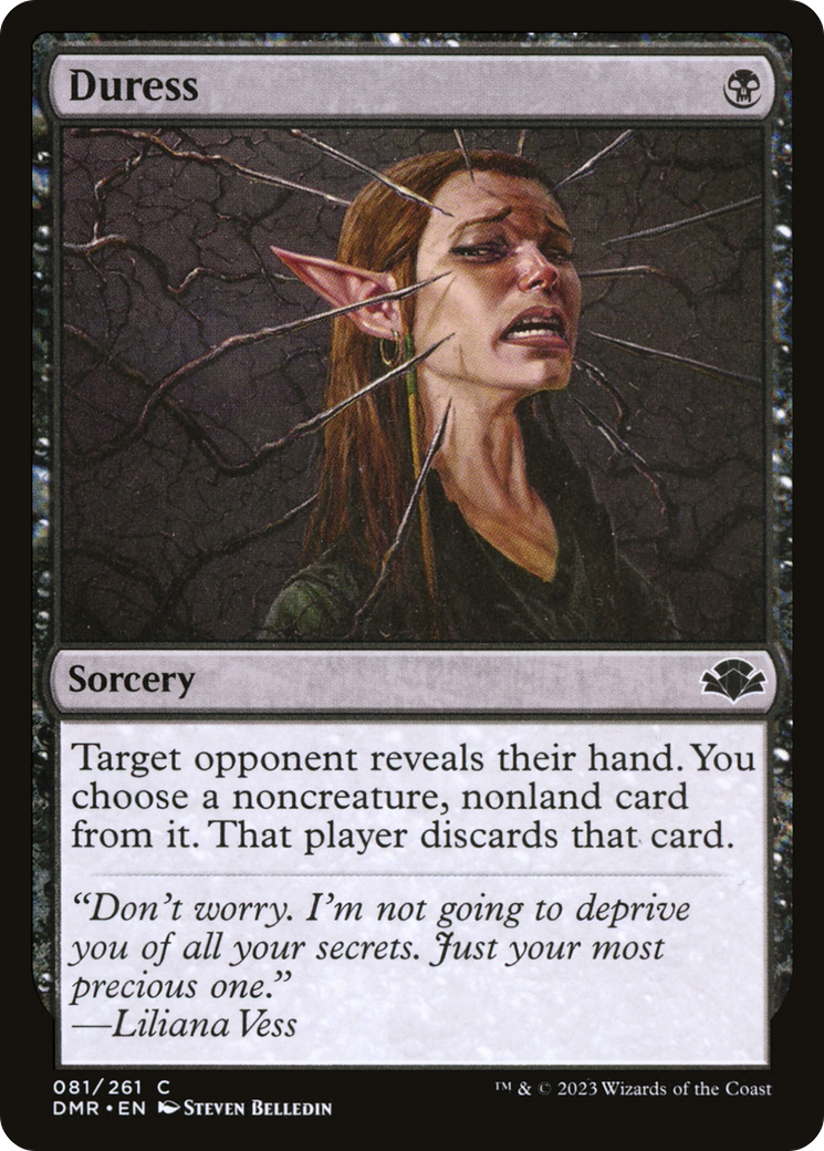 Duress [Dominaria Remastered] | Grognard Games