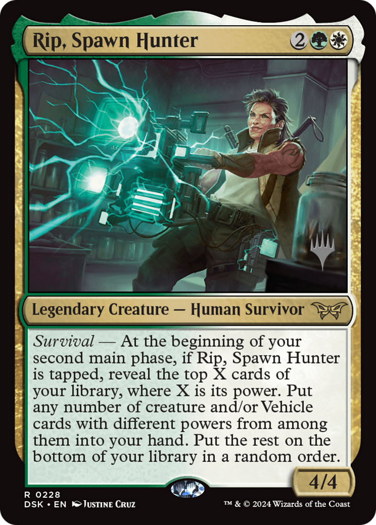 Rip, Spawn Hunter (Promo Pack) [Duskmourn: House of Horror Promos] | Grognard Games