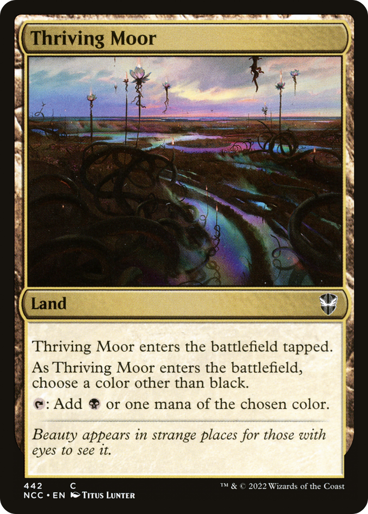 Thriving Moor [Streets of New Capenna Commander] | Grognard Games