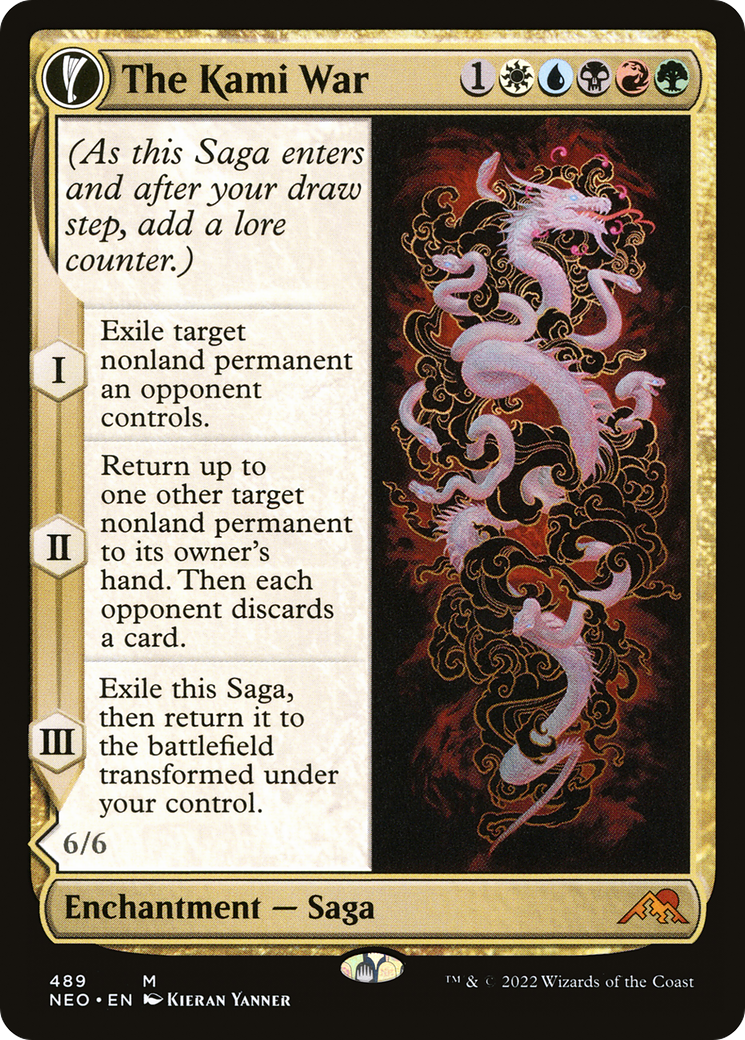 The Kami War // O-Kagachi Made Manifest (Extended Art) [Kamigawa: Neon Dynasty] | Grognard Games