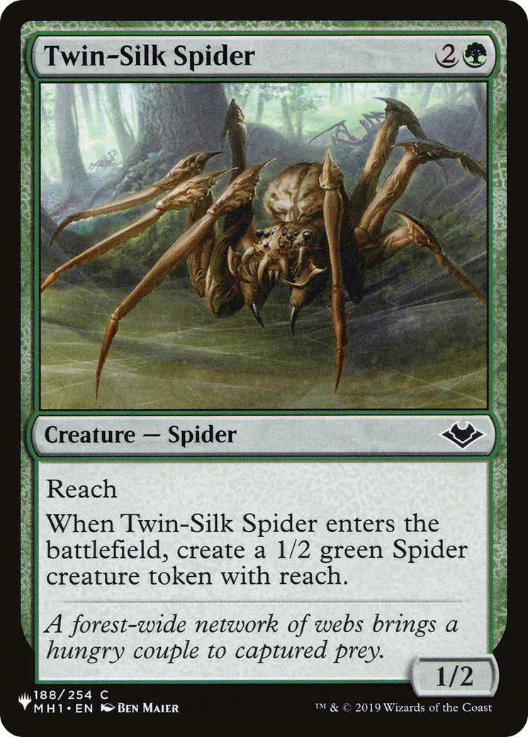 Twin-Silk Spider [The List] | Grognard Games