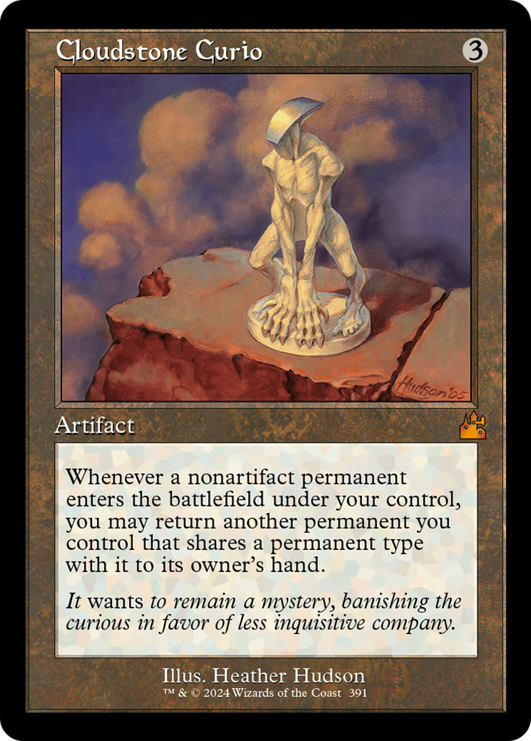 Cloudstone Curio (Retro Frame) [Ravnica Remastered] | Grognard Games