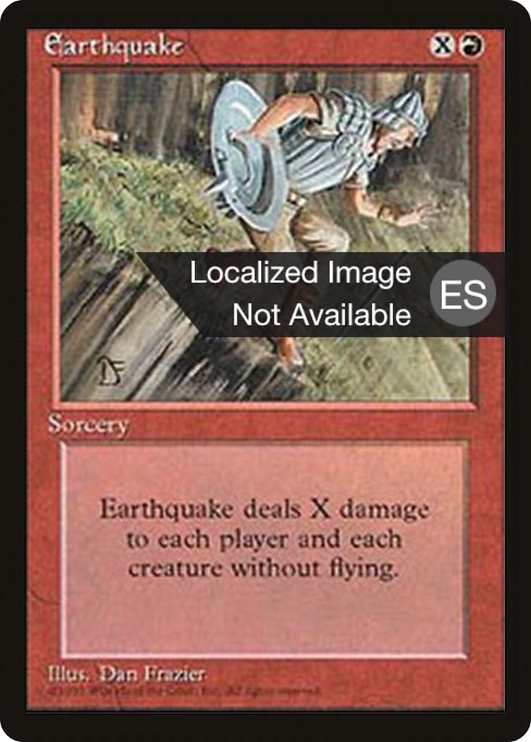 Earthquake [Fourth Edition (Foreign Black Border)] | Grognard Games