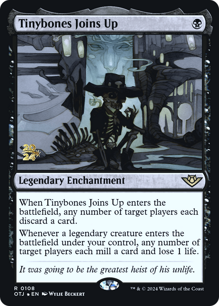 Tinybones Joins Up [Outlaws of Thunder Junction Prerelease Promos] | Grognard Games