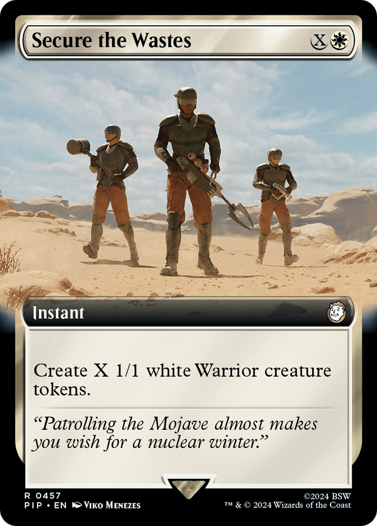 Secure the Wastes (Extended Art) [Fallout] | Grognard Games