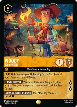 Woody - Jungle Guide (15/204) - Wilds Unknown | Grognard Games
