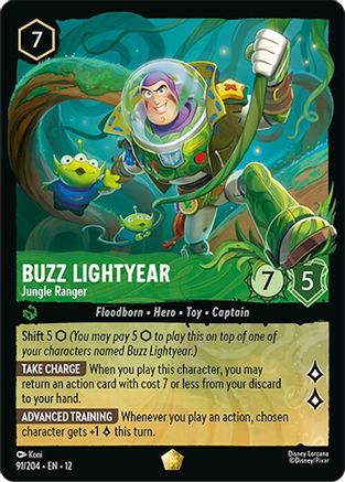 Buzz Lightyear - Jungle Ranger (91/204) - Wilds Unknown | Grognard Games