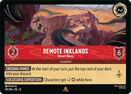 Remote Inklands - Desert Ruins (135/204) - Wilds Unknown | Grognard Games