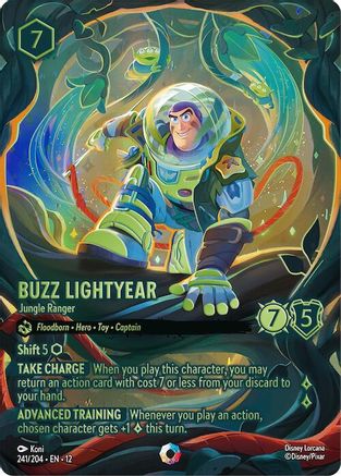 Buzz Lightyear - Jungle Ranger (Iconic) (241/204) - Wilds Unknown Holofoil | Grognard Games